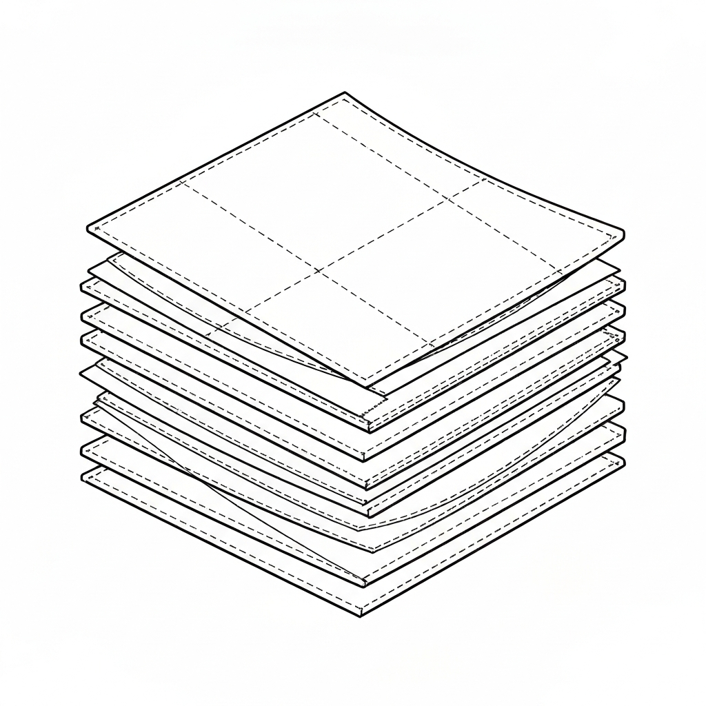 폴리백 (Poly Bag / túi ni lông / ポリ袋) 기술 도식화