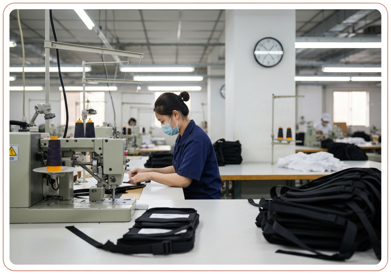 생산 현장 (Production Floor / 現場 / hiện trường)