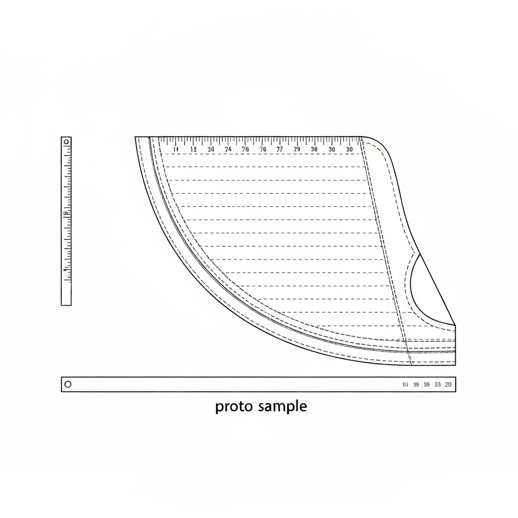 프로토샘플 (Proto Sample / mẫu thử / 初样) 기술 도식화