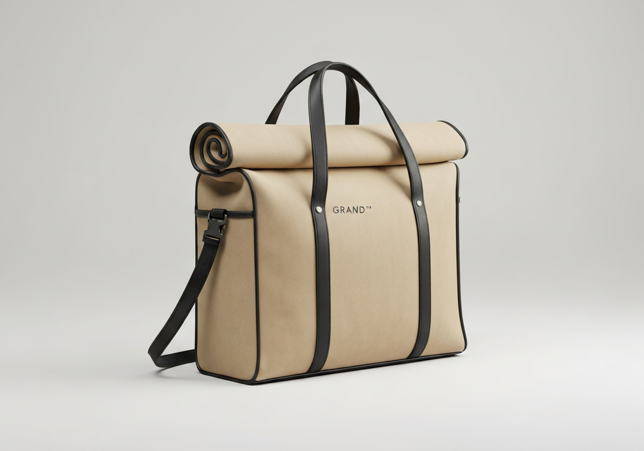 롤탑 백 (Roll-top Bag / Túi miệng cuộn / ロールトップバッグ)