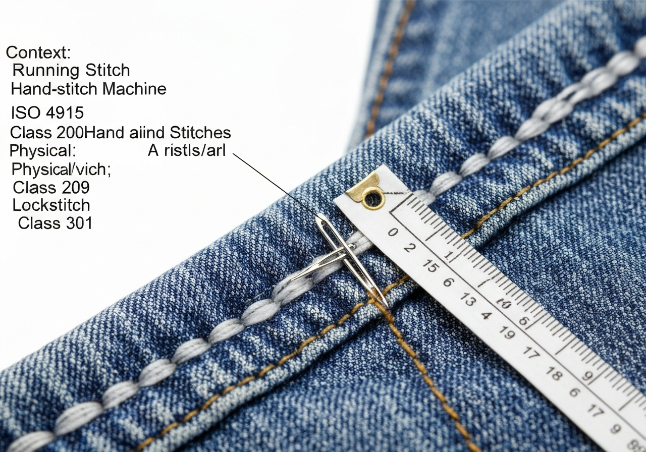 홈질 (Running Stitch / khâu thường / なみ縫い)