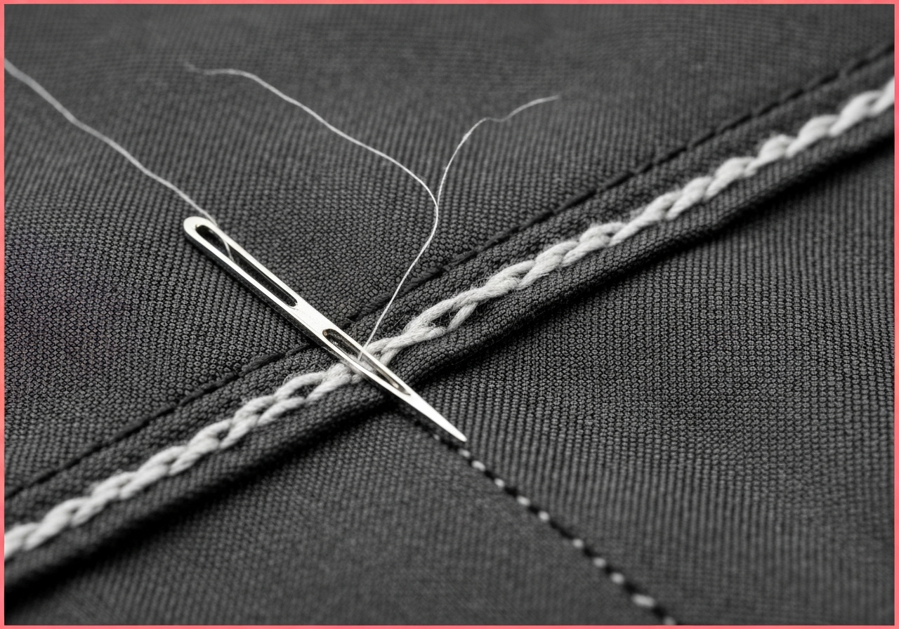 새끼박이 (Saddle Stitch / khâu yên / サドルステッチ)