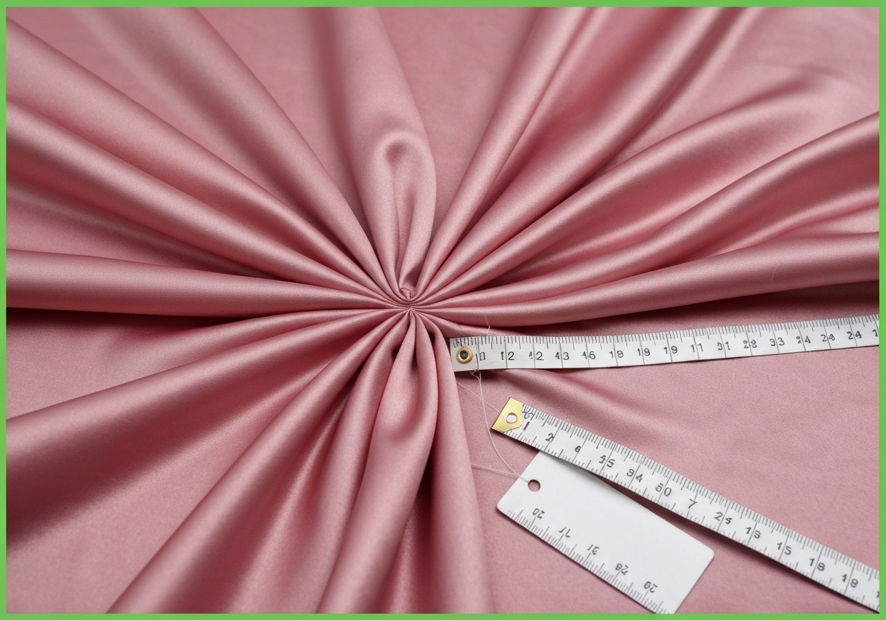 새틴 — 고급 여성 의류 (High-end Fashion)