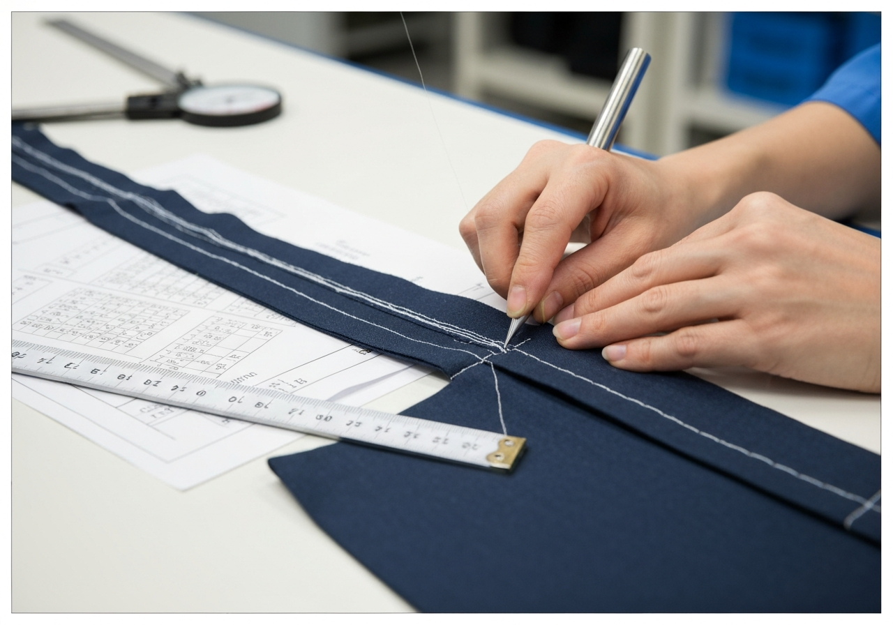 솔기벌어짐 (Seam Grinning / hở đường may / 縫目開き)