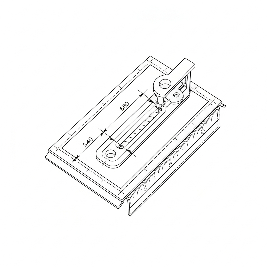 솔기벌어짐 (Seam Grinning / hở đường may / 縫目開き) 기술 도식화