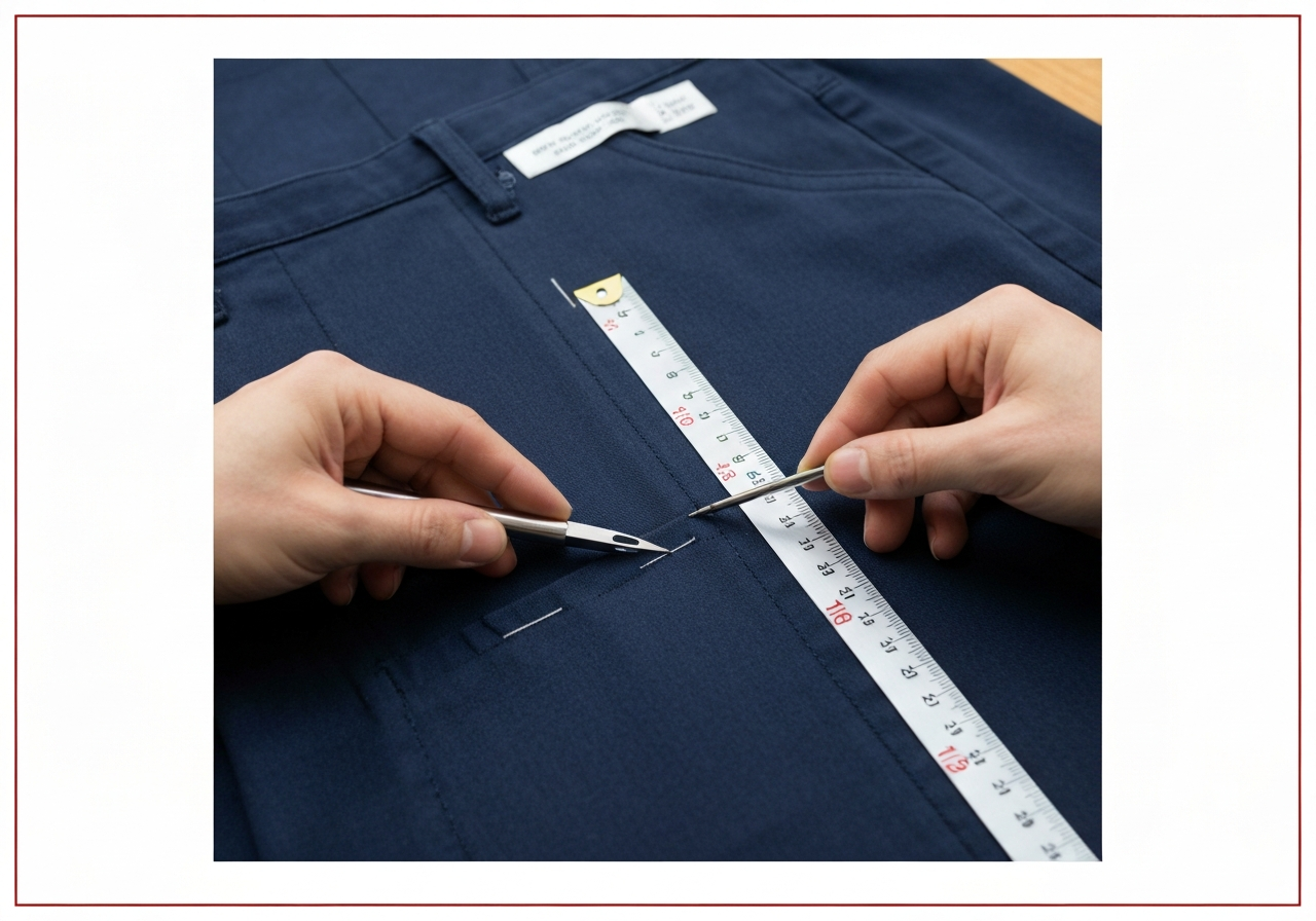 풀기 — 의류 제조