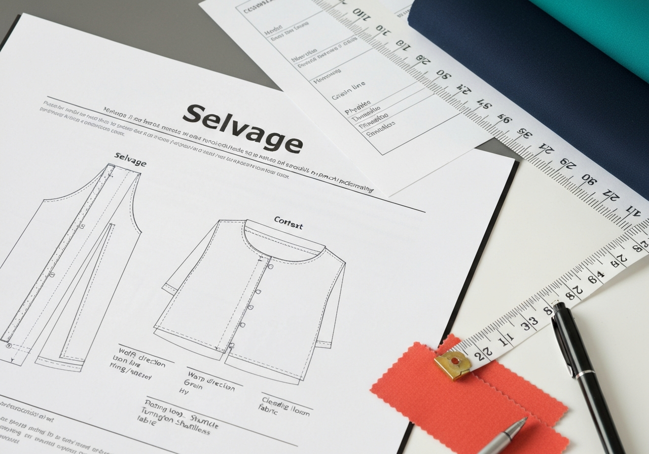 식서 (Selvage / 셀비지 / biên vải / 耳 / 布边)