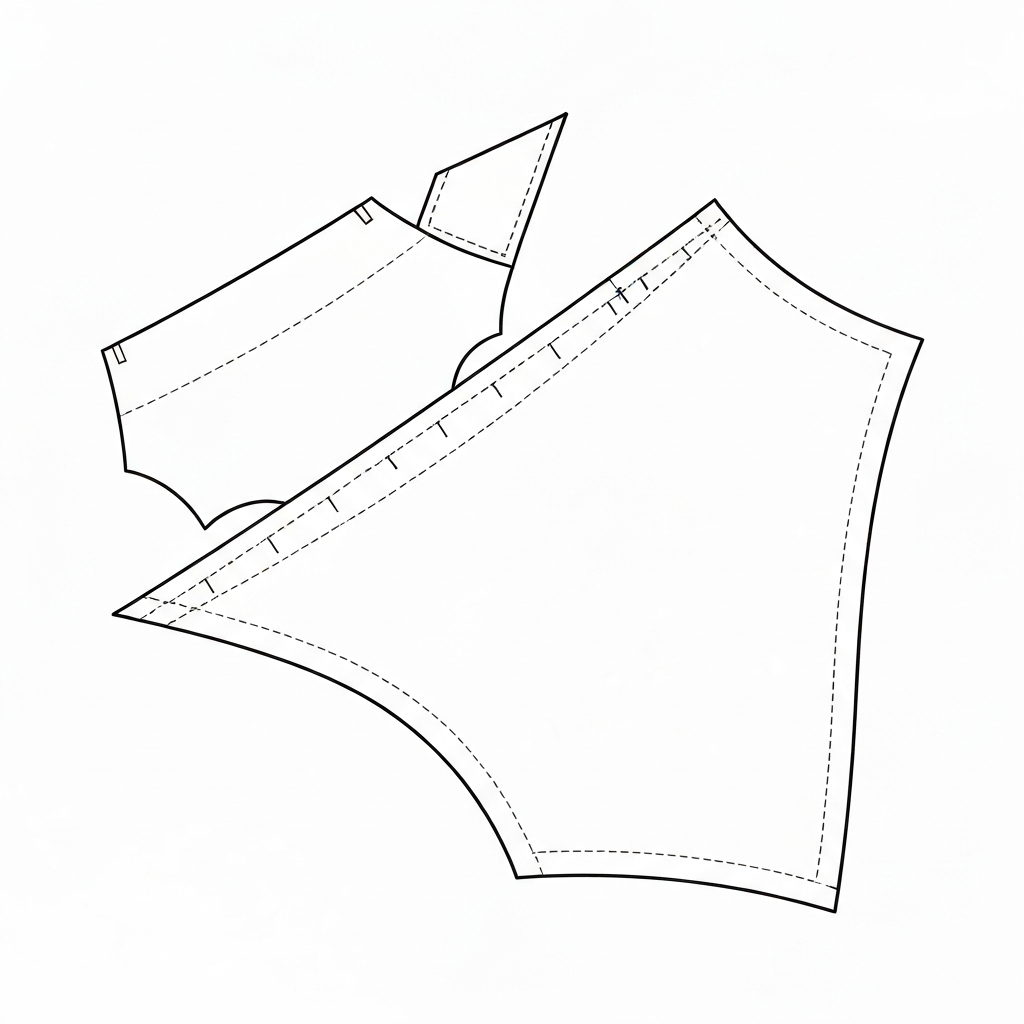 축률 보정 (Shrinkage Allowance / Trừ hao co rút / 収縮率補正 / 缩率) 기술 도식화