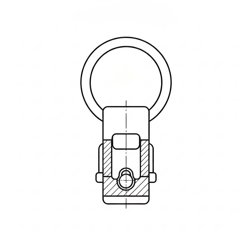 사이드릴리즈버클 (Side Release Buckle / khóa bấm hông / サイドリリースバックル) 기술 도식화