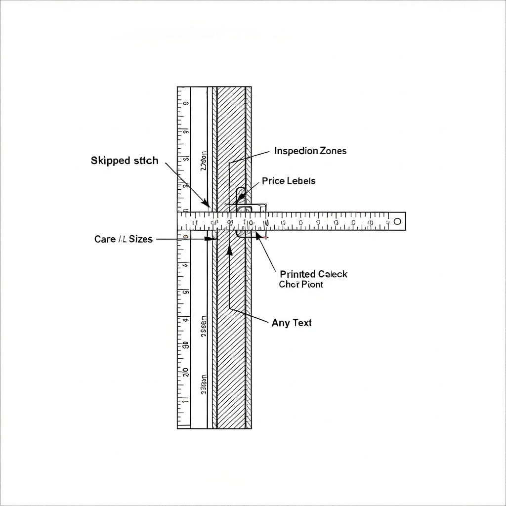 메또 (Skipped Stitch / 땀뜀) 기술 도식화