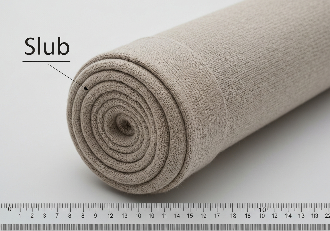 슬럽 (Slub / Sợi nút thắt / スラブ / 竹节)