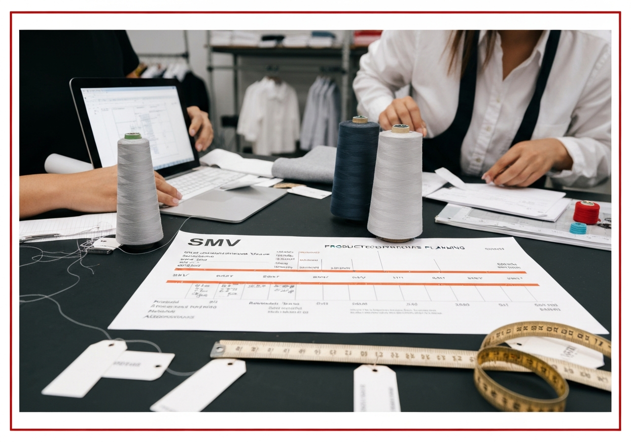 SMV (Standard Minute Value / giá trị phút chuẩn / 標準時間)