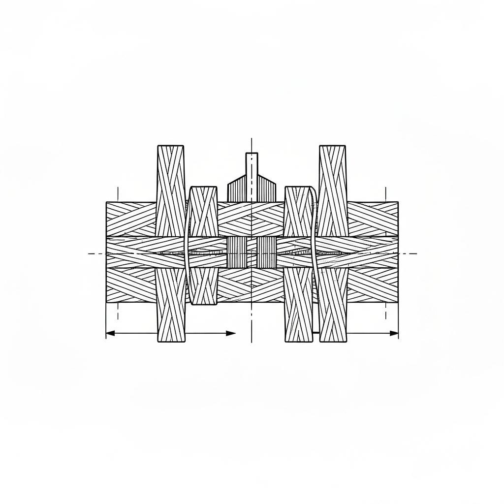 올뜯김 (Snagging / Xước sợi / スナッグ) 기술 도식화