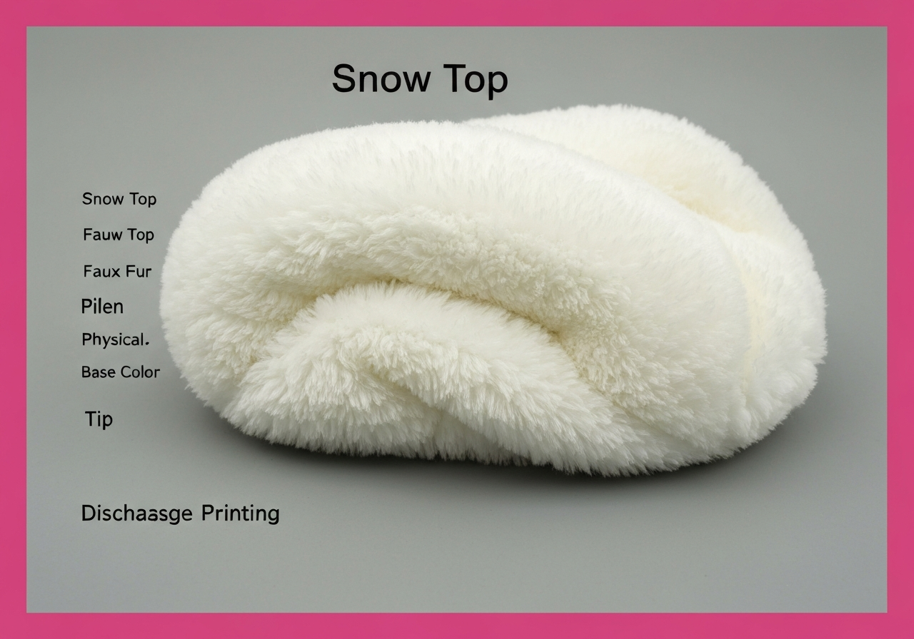 스노우탑 (Snow Top / Vải lông tuyết / スノートップ)