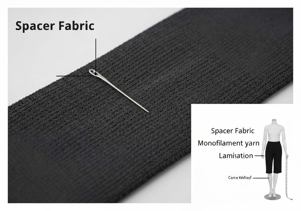 스페이서 원단 (Spacer Fabric / Vải lưới 3D / スペーサーファブリック)