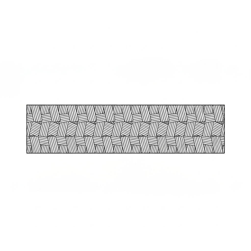 스테이플 파이버 (Staple Fiber / Sợi xơ ngắn / ステープルファイバー) 기술 도식화