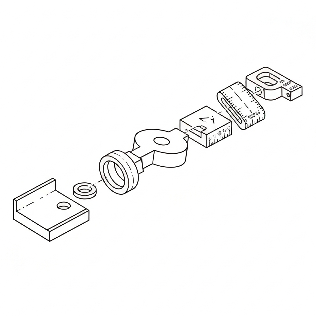 스토퍼 (Stopper / 돼지코 / Nút chặn dây / ストッパー / 弹簧扣) 기술 도식화