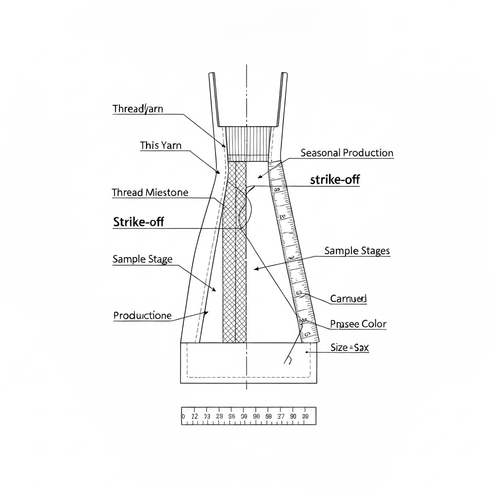 스트라이크오프 (Strike-off / mẫu in thử / ストライクオフ) 기술 도식화