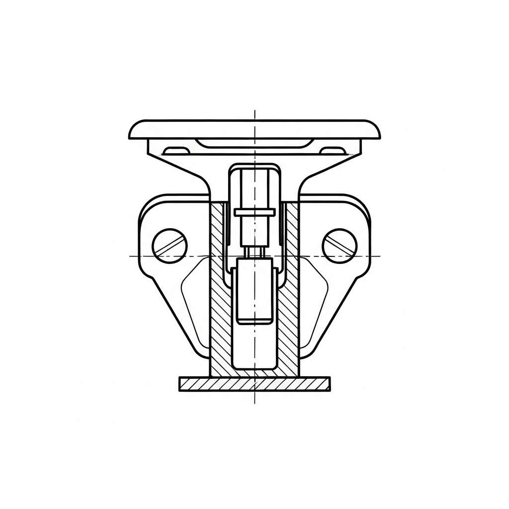 캔톤 (Tack Button / タックボタン / Cúc quần jean) 기술 도식화