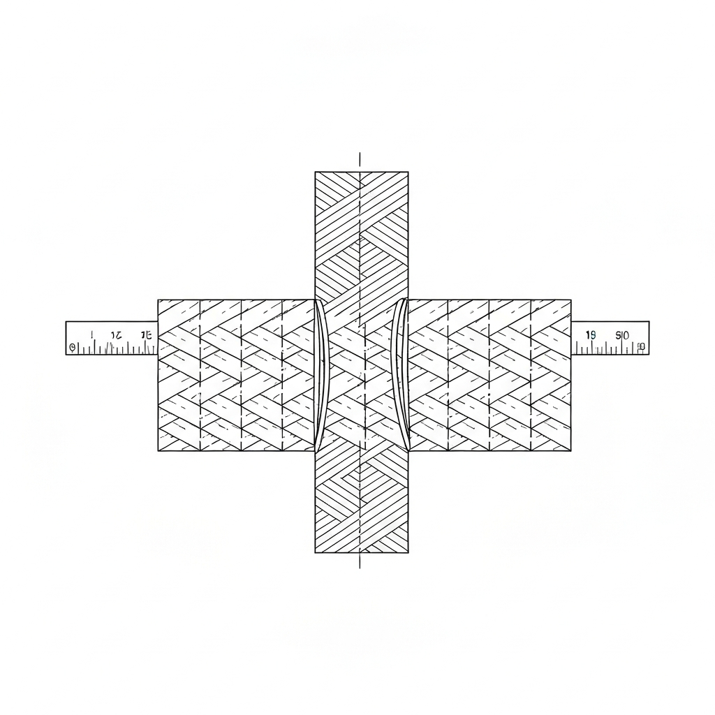 타포린 (Tarpaulin / Vải bạt / ターポリン) 기술 도식화