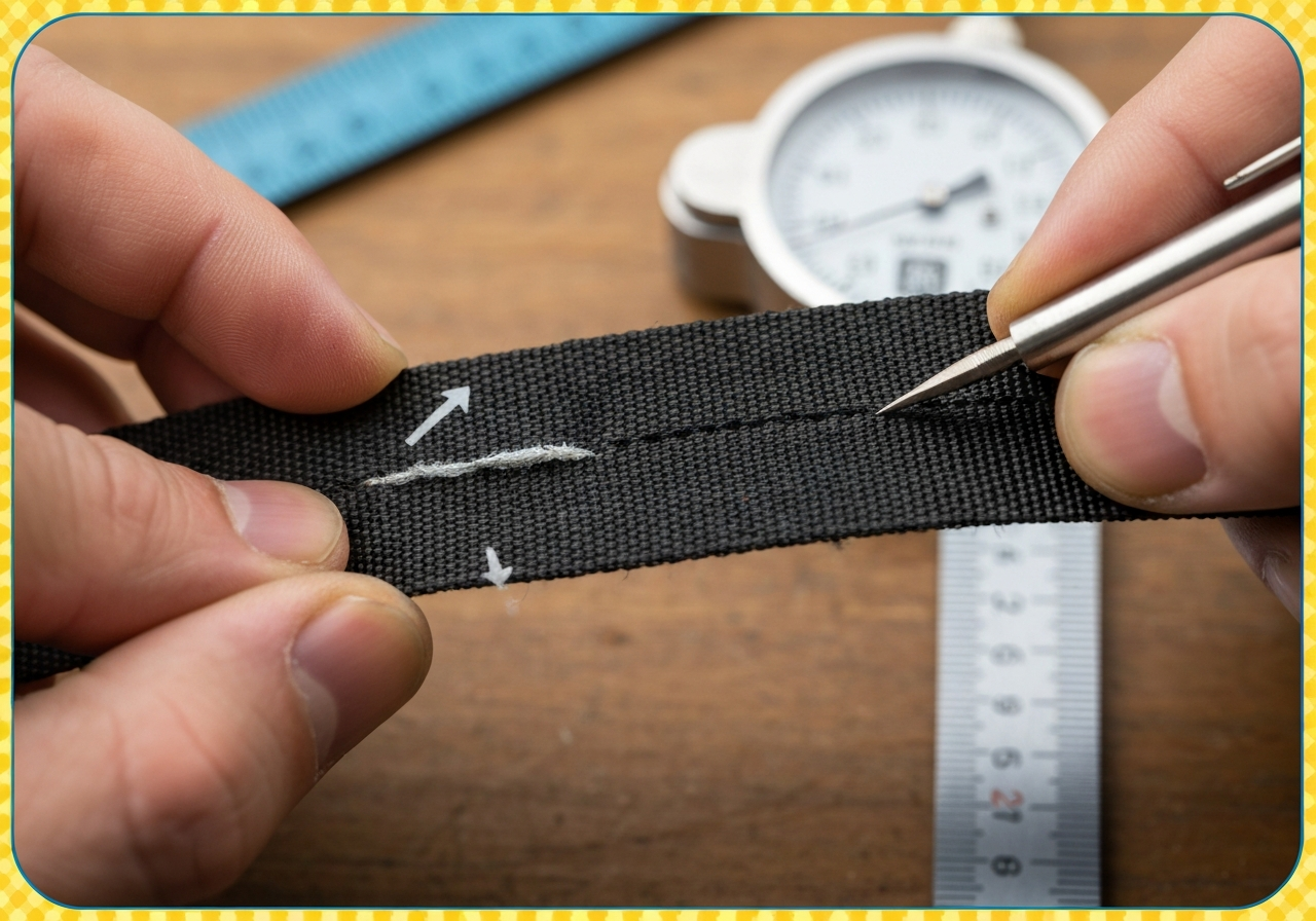 인열강도 — 더플백 핸들