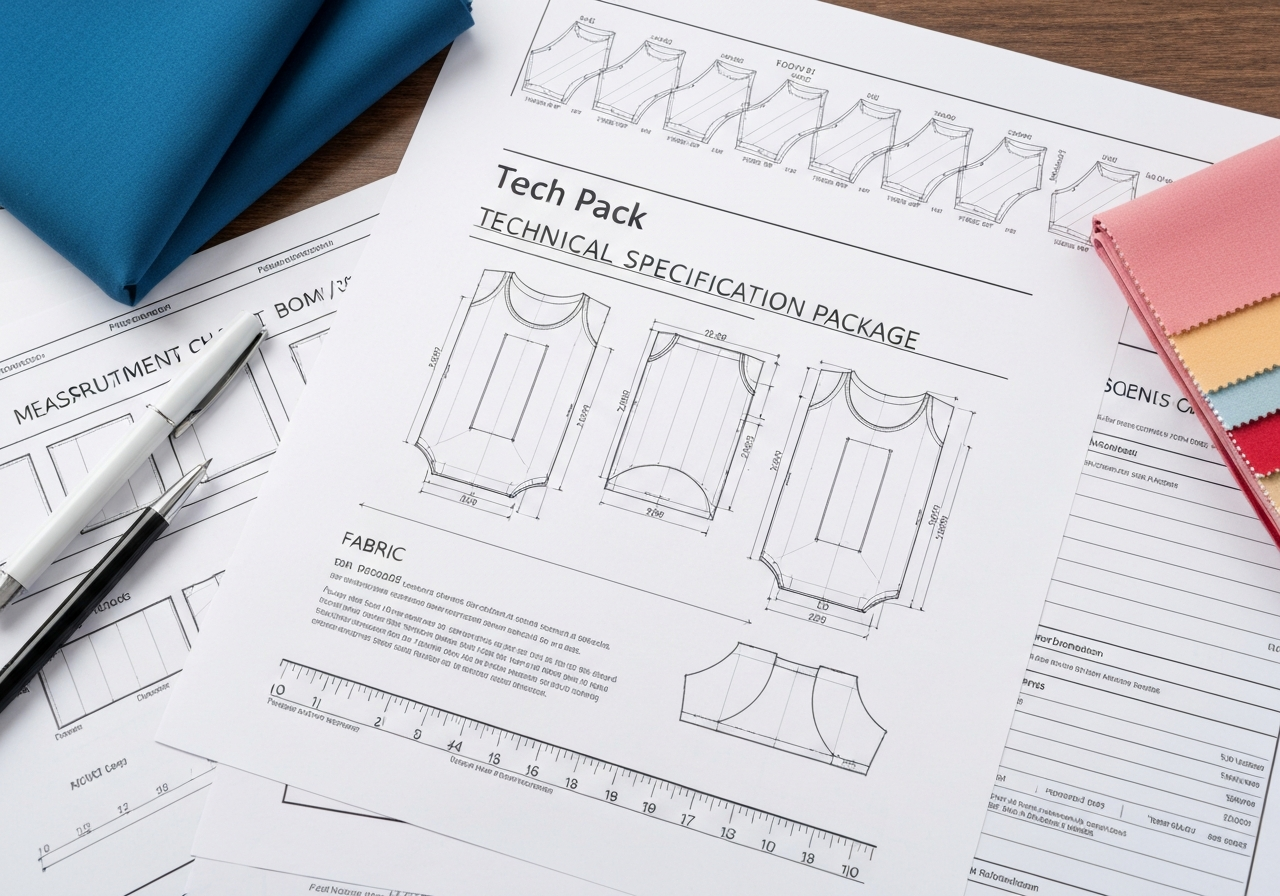 테크팩 (Tech Pack / bản kỹ thuật / テックパック)