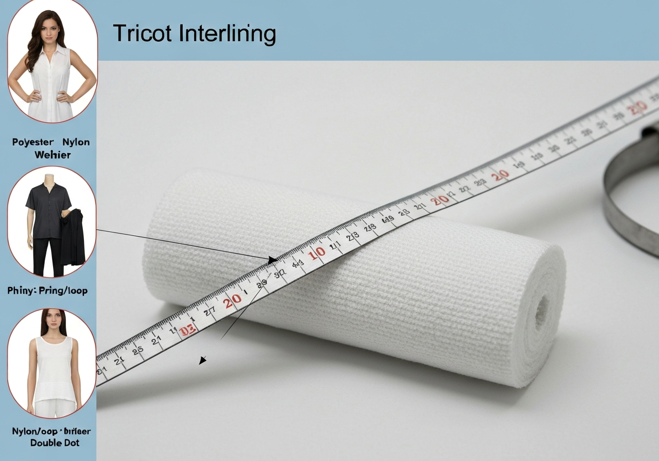 트리코트 심지 (Tricot Interlining / Mex thun / トリコット芯地)