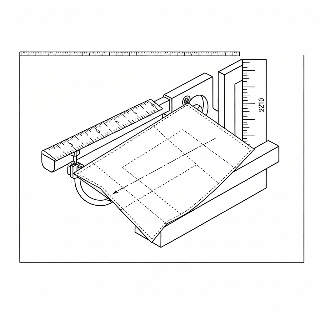 시야게 및 실밥 정리 (Trimming / Cắt chỉ / 仕上げ) 기술 도식화