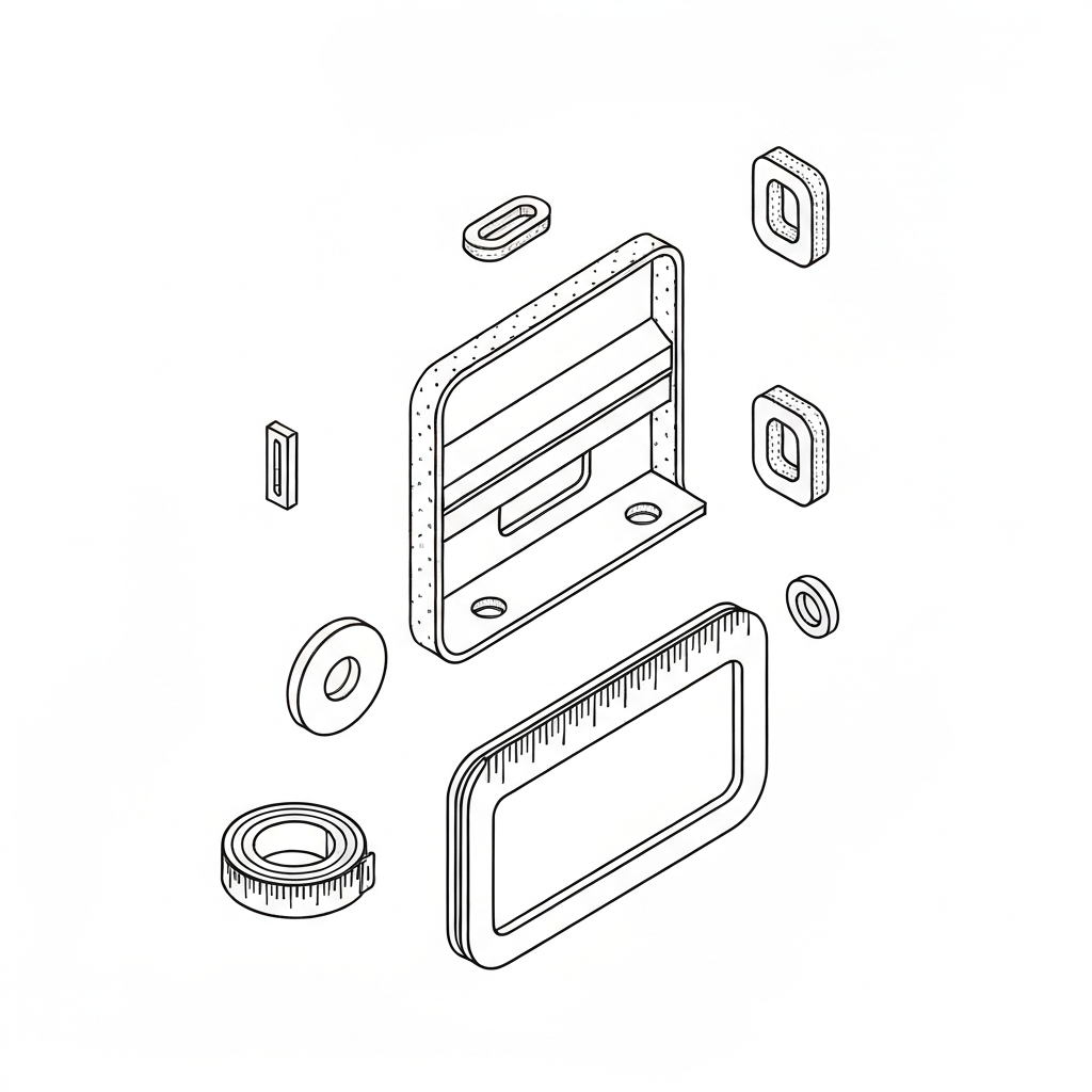 트롤리 슬리브 (Trolley Sleeve / Đai gắn vali / トロリースリーブ / 拉杆箱套) 기술 도식화