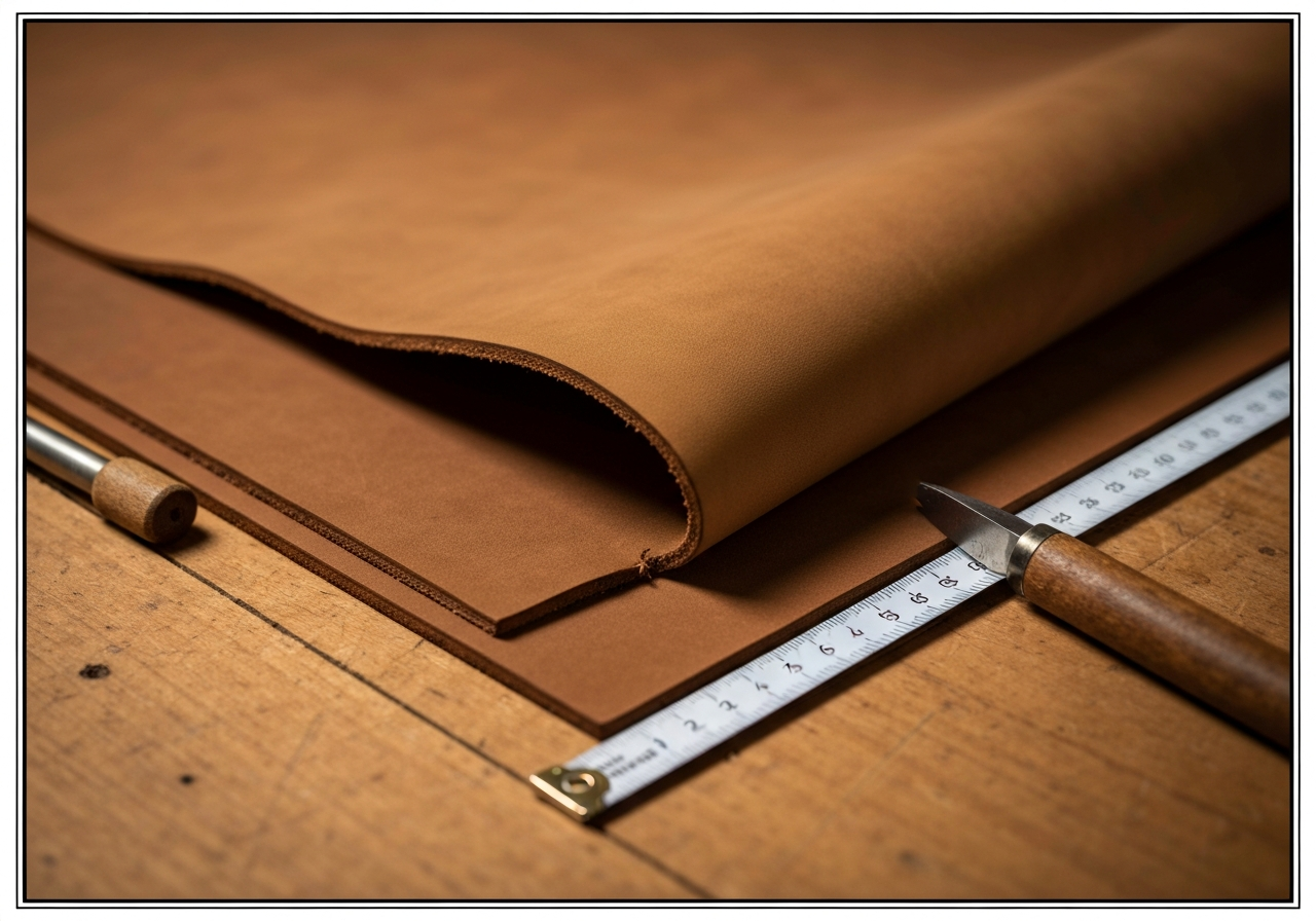 베지터블 가죽 — 차이점