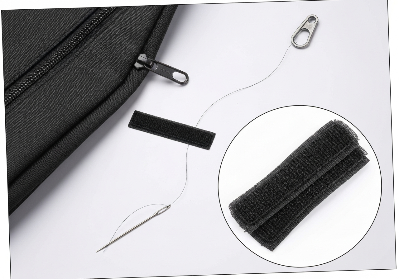 벨크로 (Velcro / 面ファスナー / Băng gai dính)