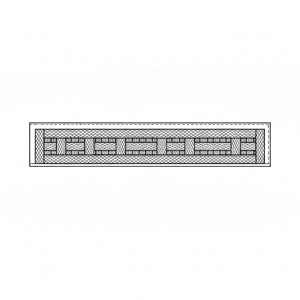 웨빙 (Webbing / dây đai / ウェビング) 기술 도식화