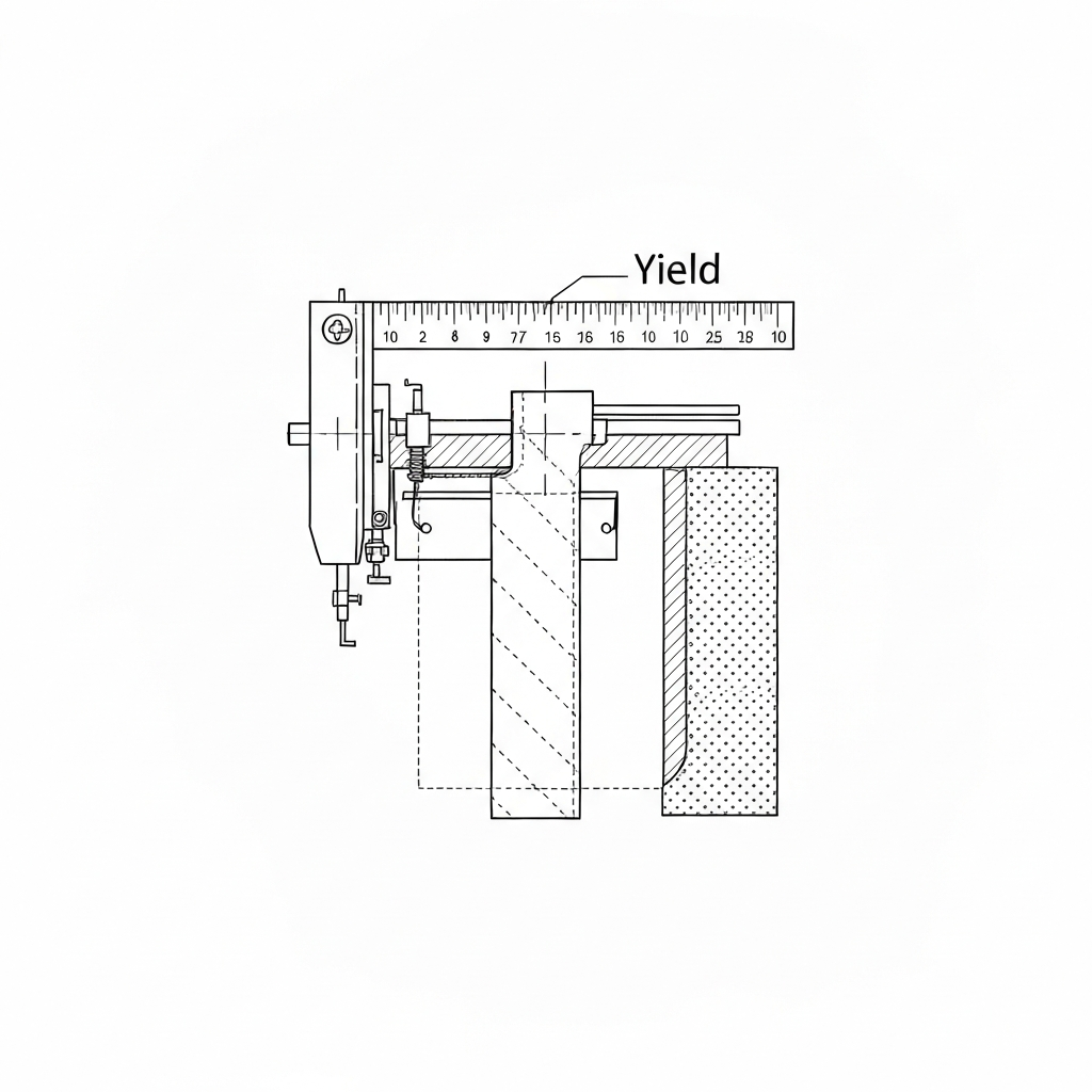 수율 (Yield / 歩留まり / tỷ lệ sử dụng) 기술 도식화