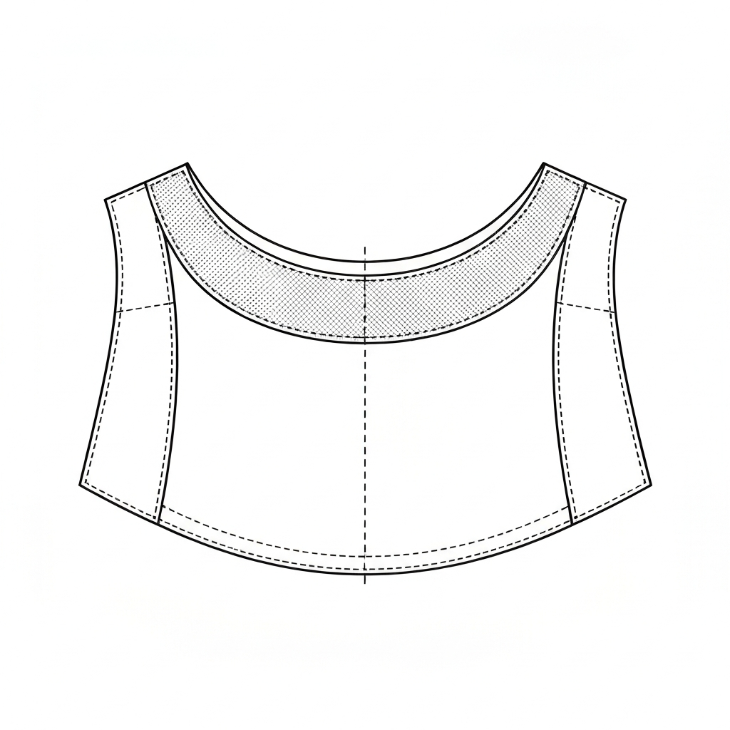 요크 (Yoke / cầu vai / ヨーク / 育克) 기술 도식화