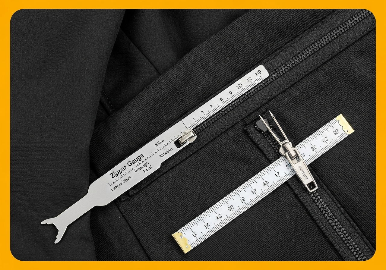 지퍼호수 (Zipper Gauge / cỡ khóa kéo / ファスナー号数)