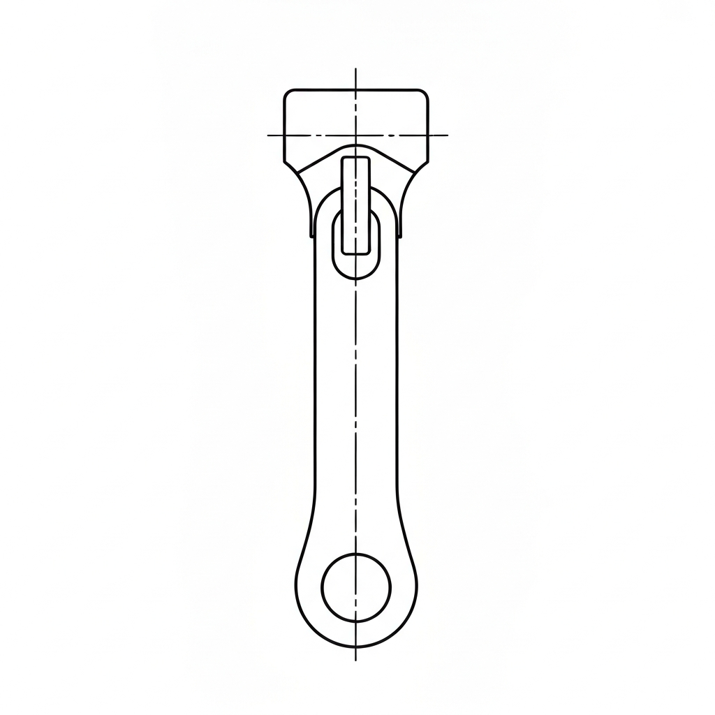 지퍼 풀러 (Zipper Puller) 기술 도식화
