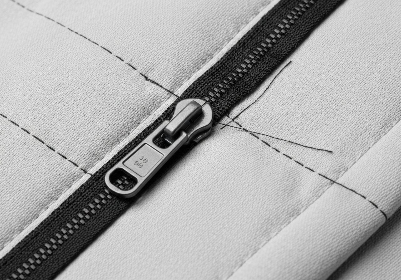 지퍼 (Zipper / khóa kéo / ファスナー / 拉链)